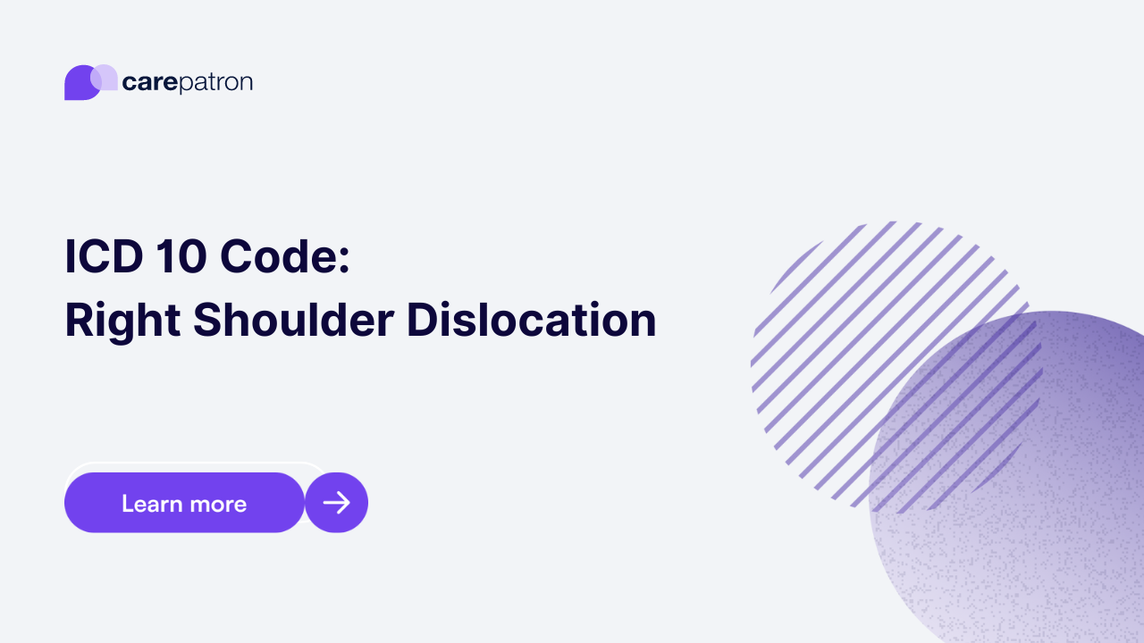 Right Shoulder Dislocation ICD-10-CM Codes | 2023
