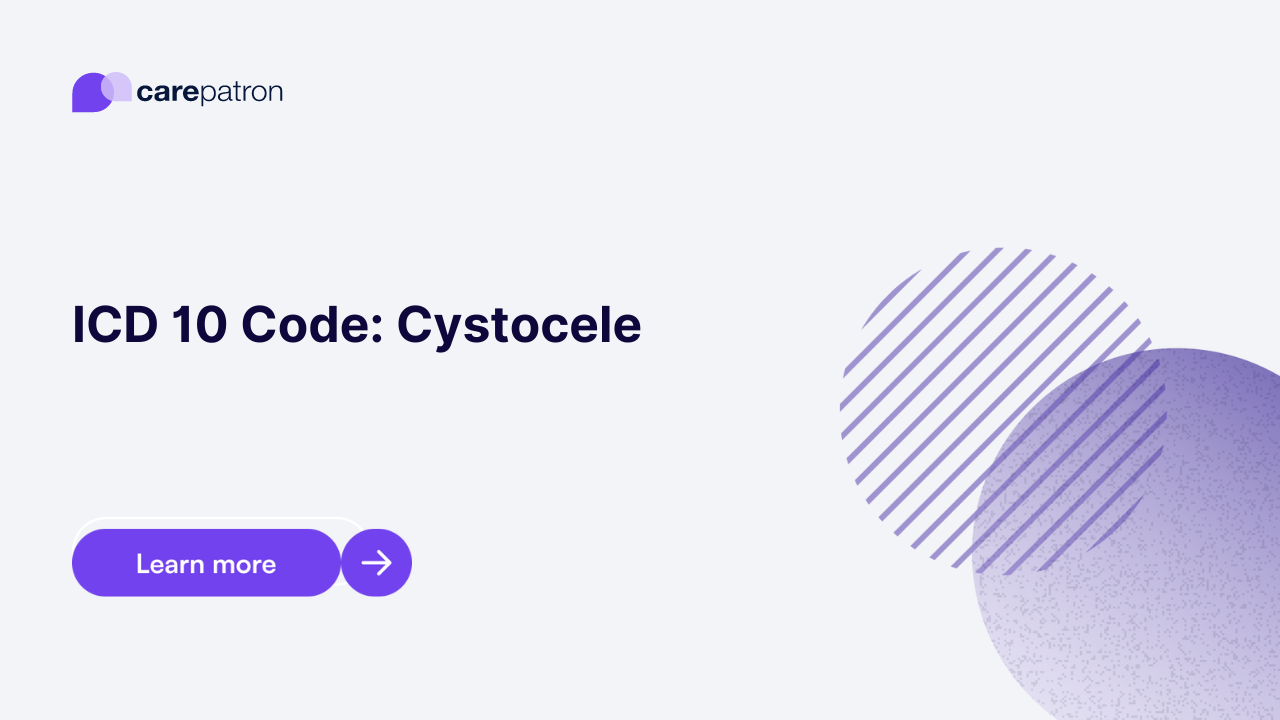 Cystocele ICD-10-CM Codes | 2023