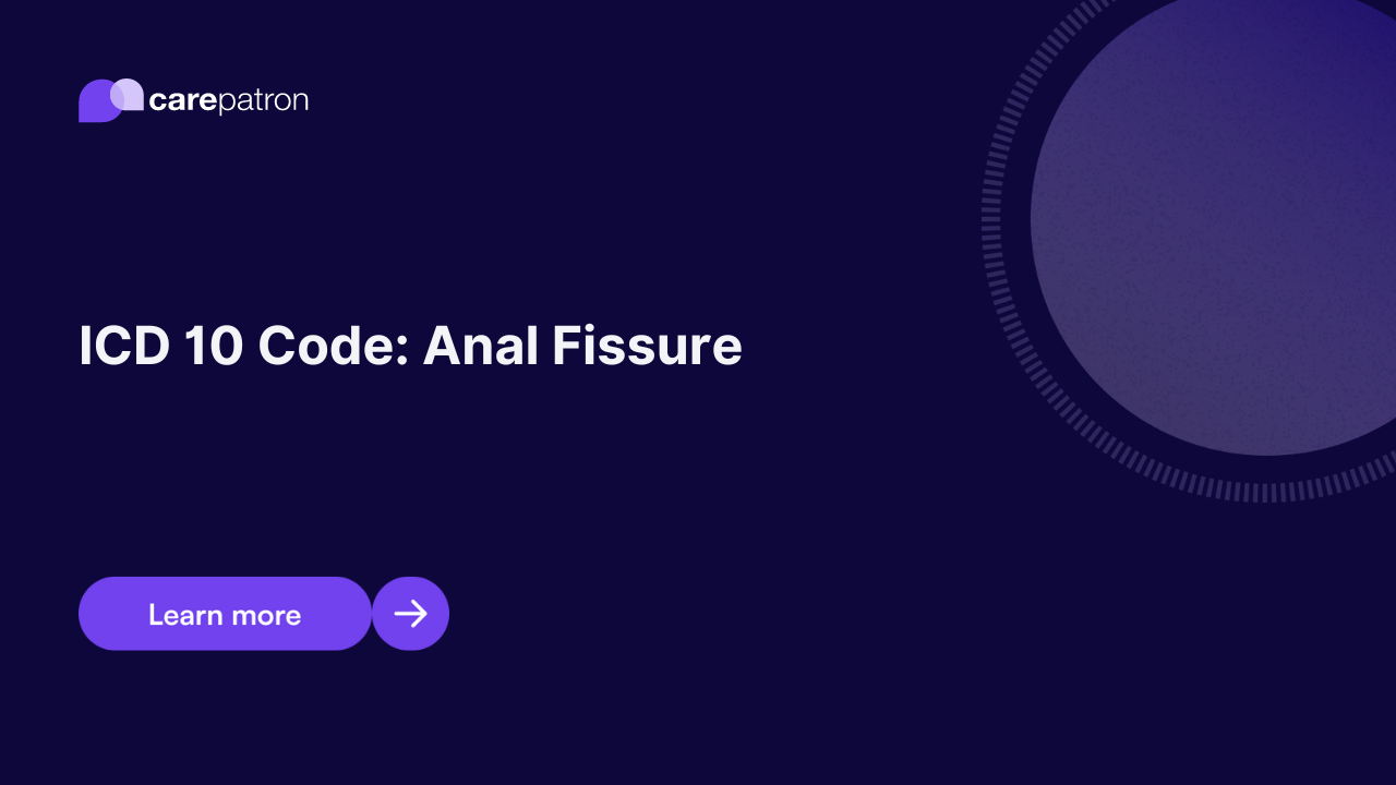 Anal Fissure ICD-10-CM Codes | 2023