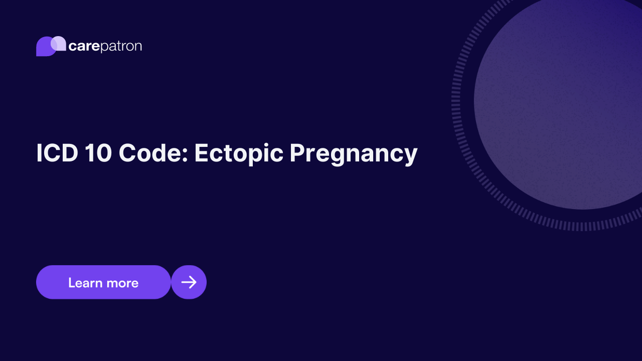 Ectopic Pregnancy ICD-10-CM Codes | 2023