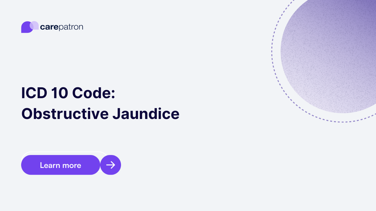 Obstructive Jaundice ICD-10-CM Codes | 2023