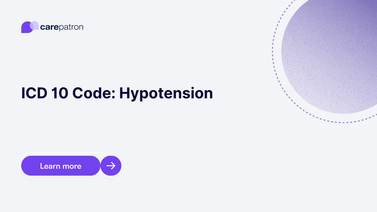Hypotension ICD-10-CM Codes | 2023