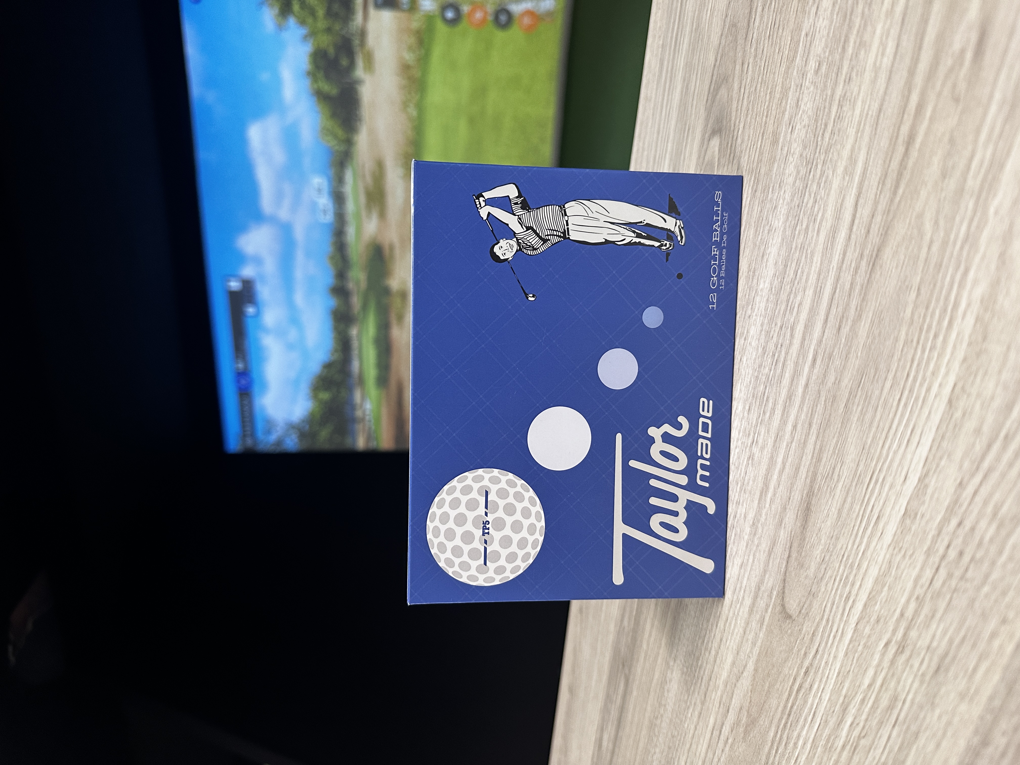 Karratha Indoor Golf TaylorMade TP5 Heritage Golf Balls