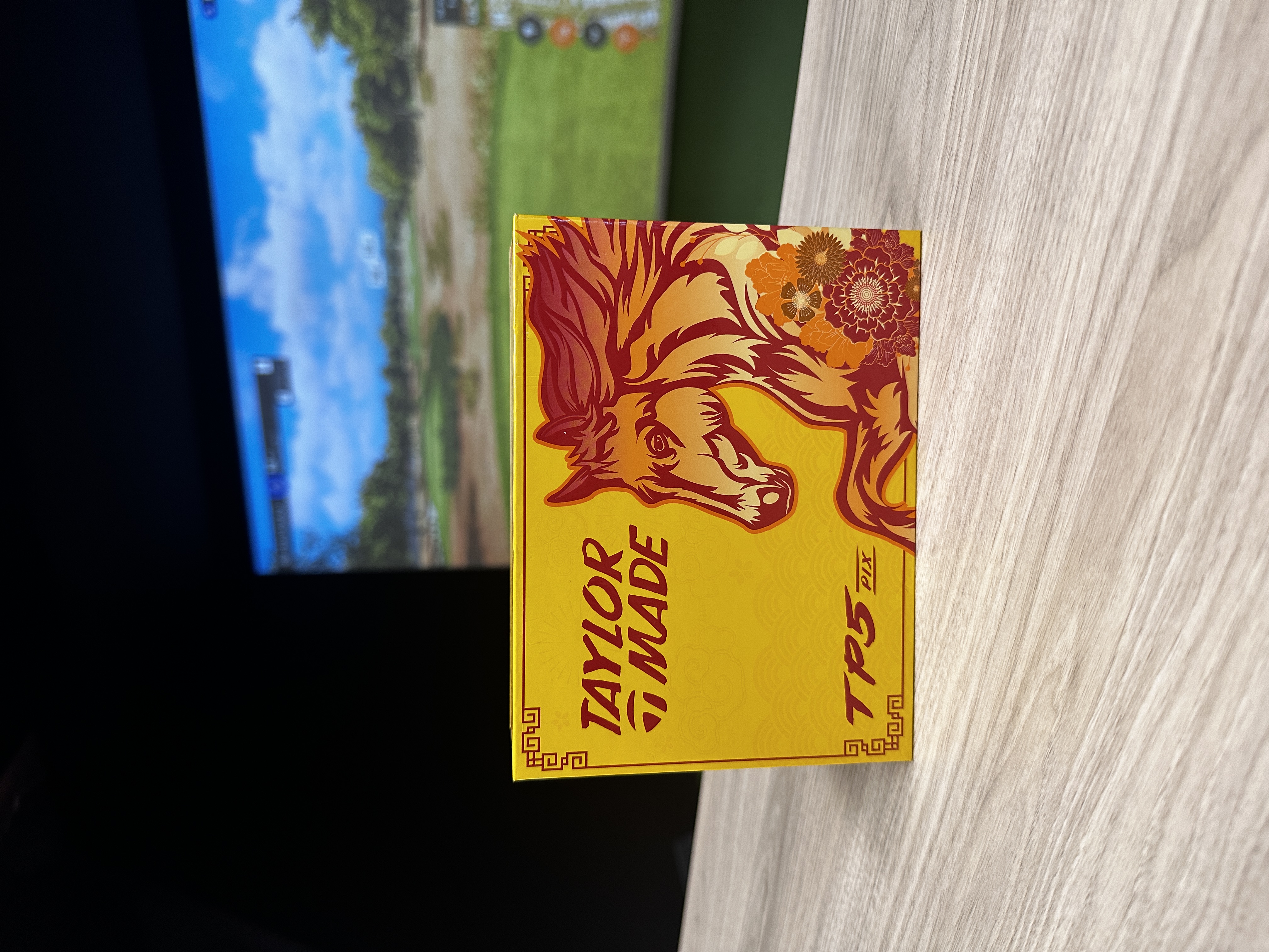 Karratha Indoor Golf TaylorMade TP5 pix Lunar New Year Golf Balls