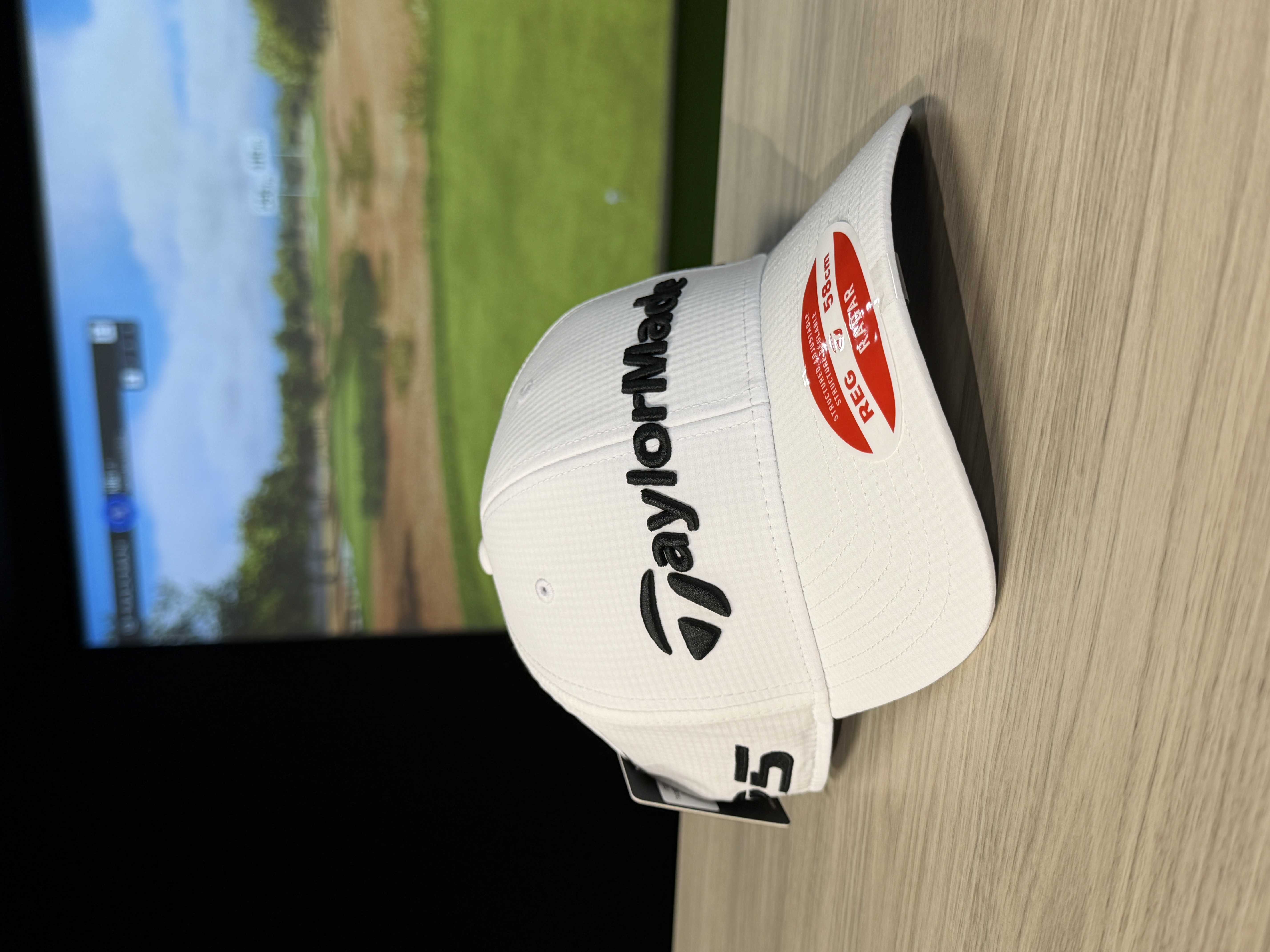 Karratha Indoor Golf TaylorMade Tour Preferred Radar Qi4D Hat White