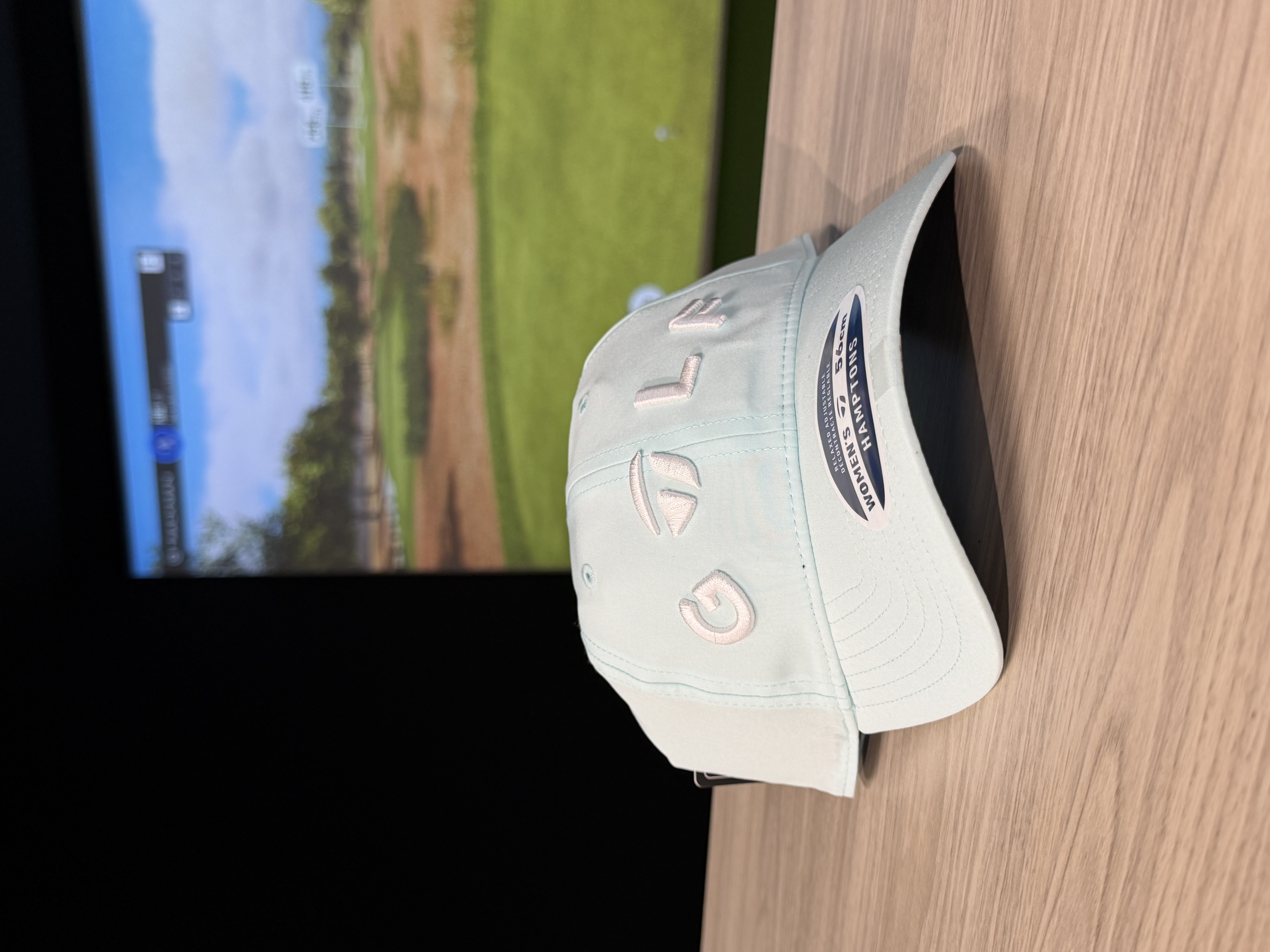 Karratha Indoor Golf TaylorMade Women's Hamptons Golf Hat Teal