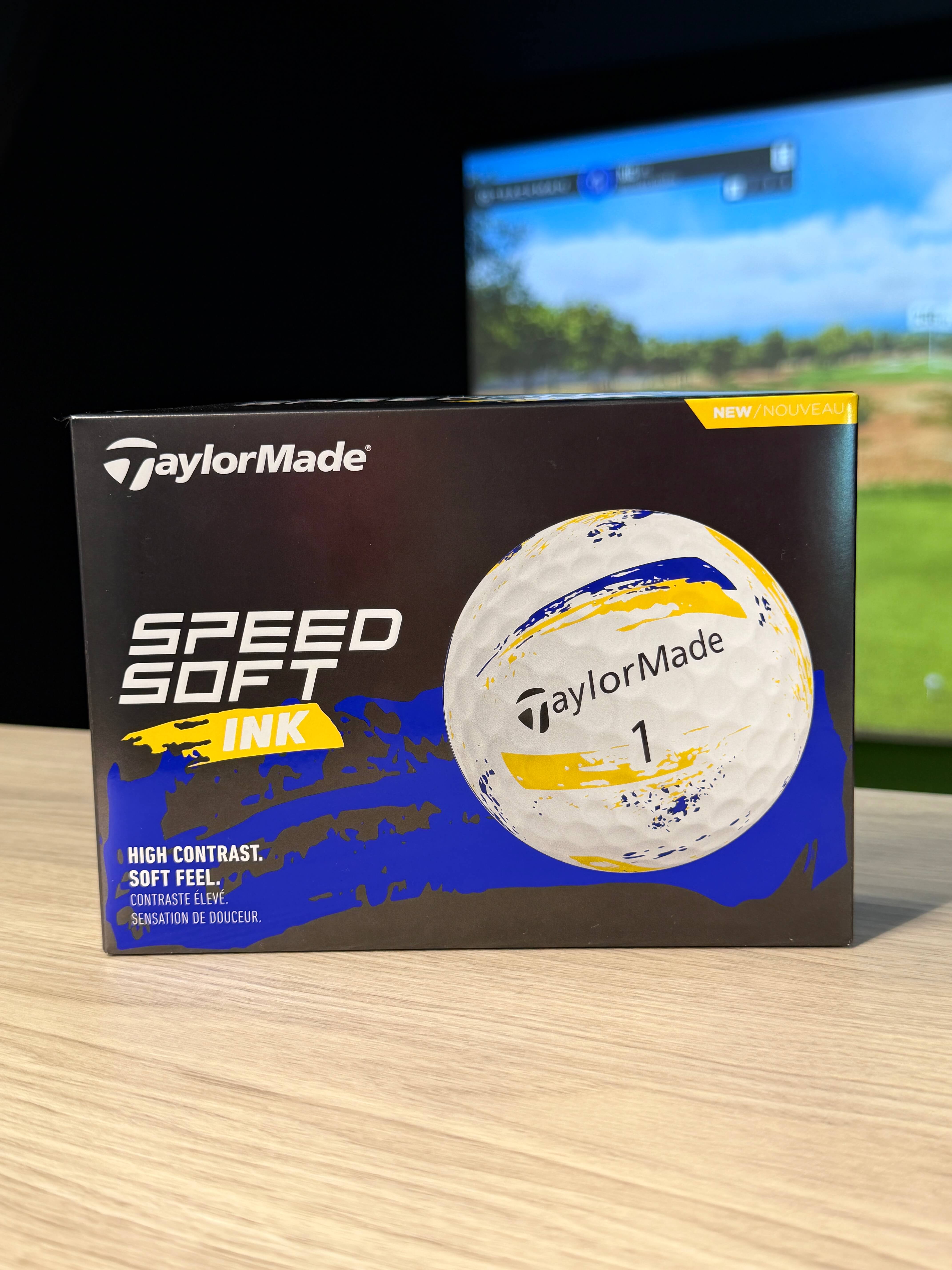 Karratha Indoor Golf TaylorMade SpeedSoft Ink Blue/Yellow
