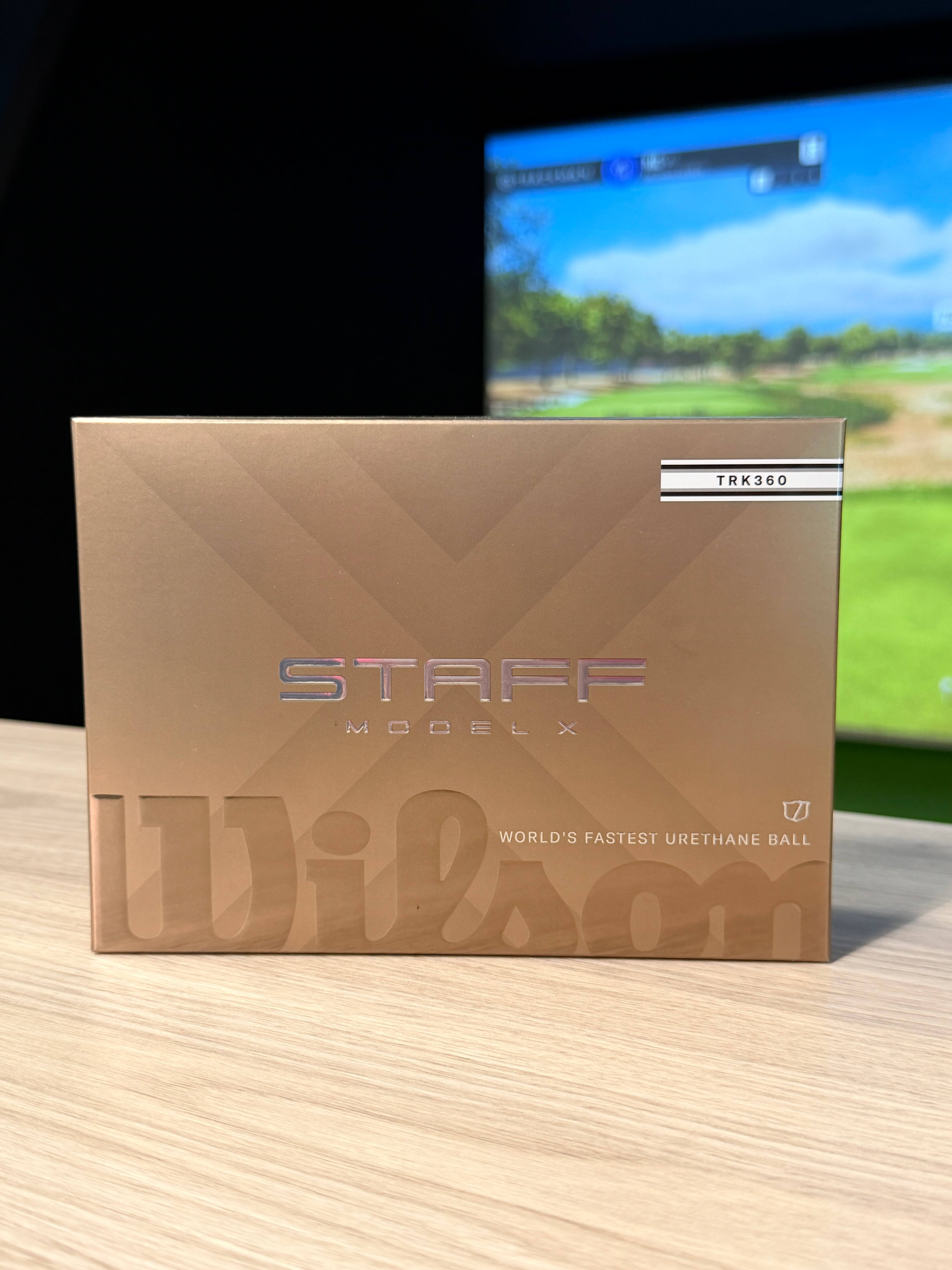 Karratha Indoor Golf Wilson Staff Model X TRK360 Golf Balls White
