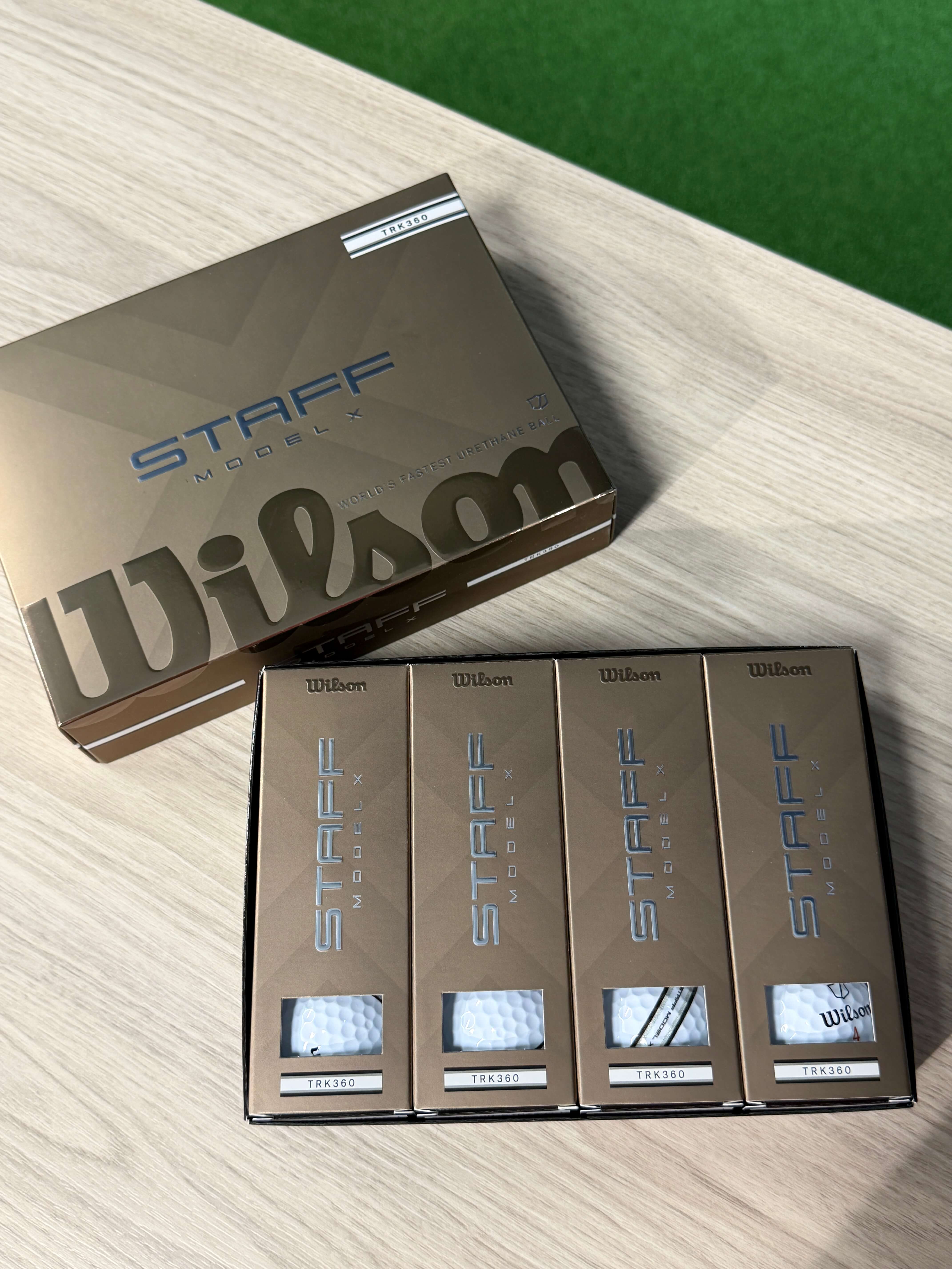 Karratha Indoor Golf Wilson Staff Model X TRK360 Golf Balls White