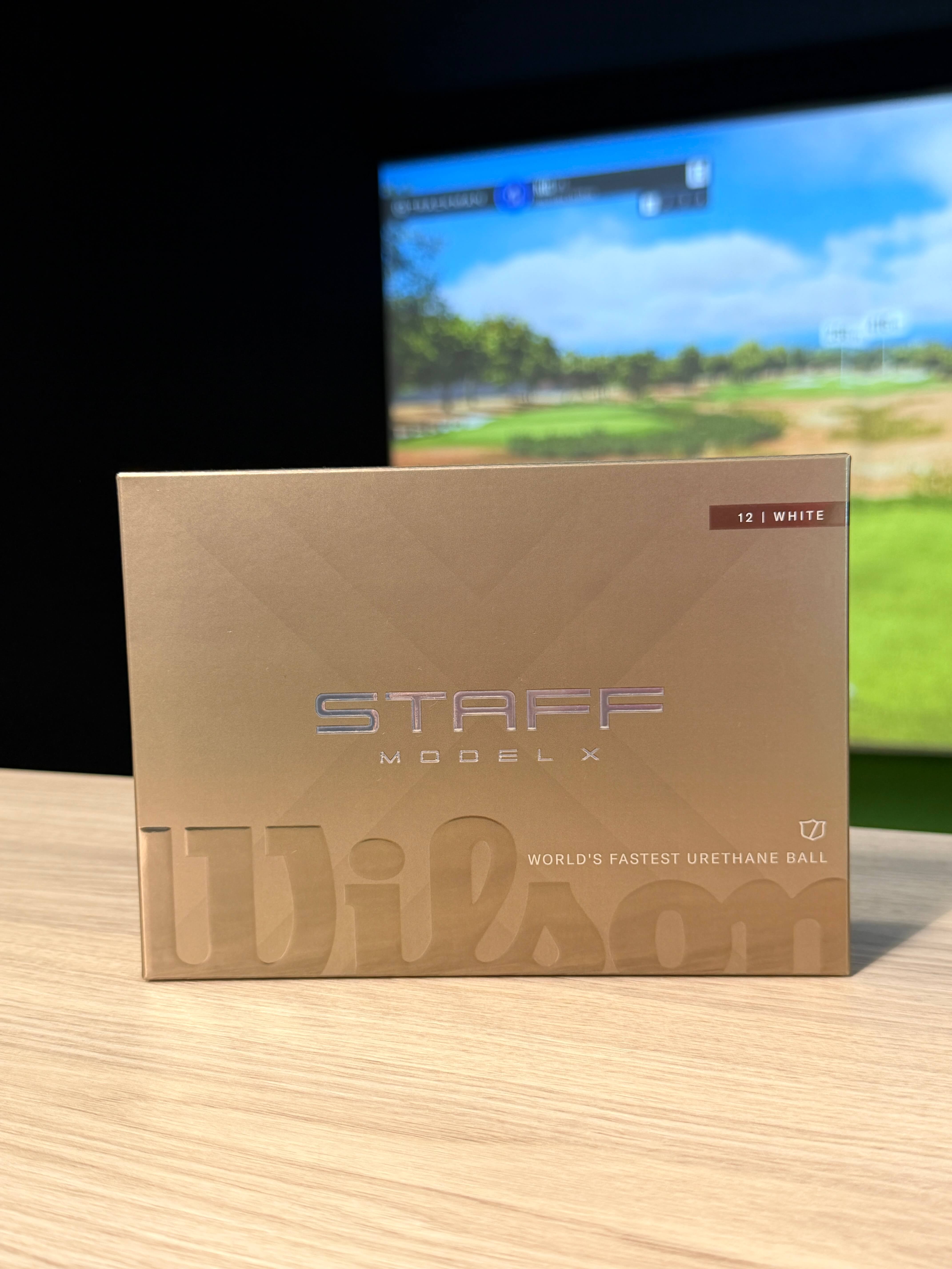 Karratha Indoor Golf Wilson Staff Model X Golf Balls White