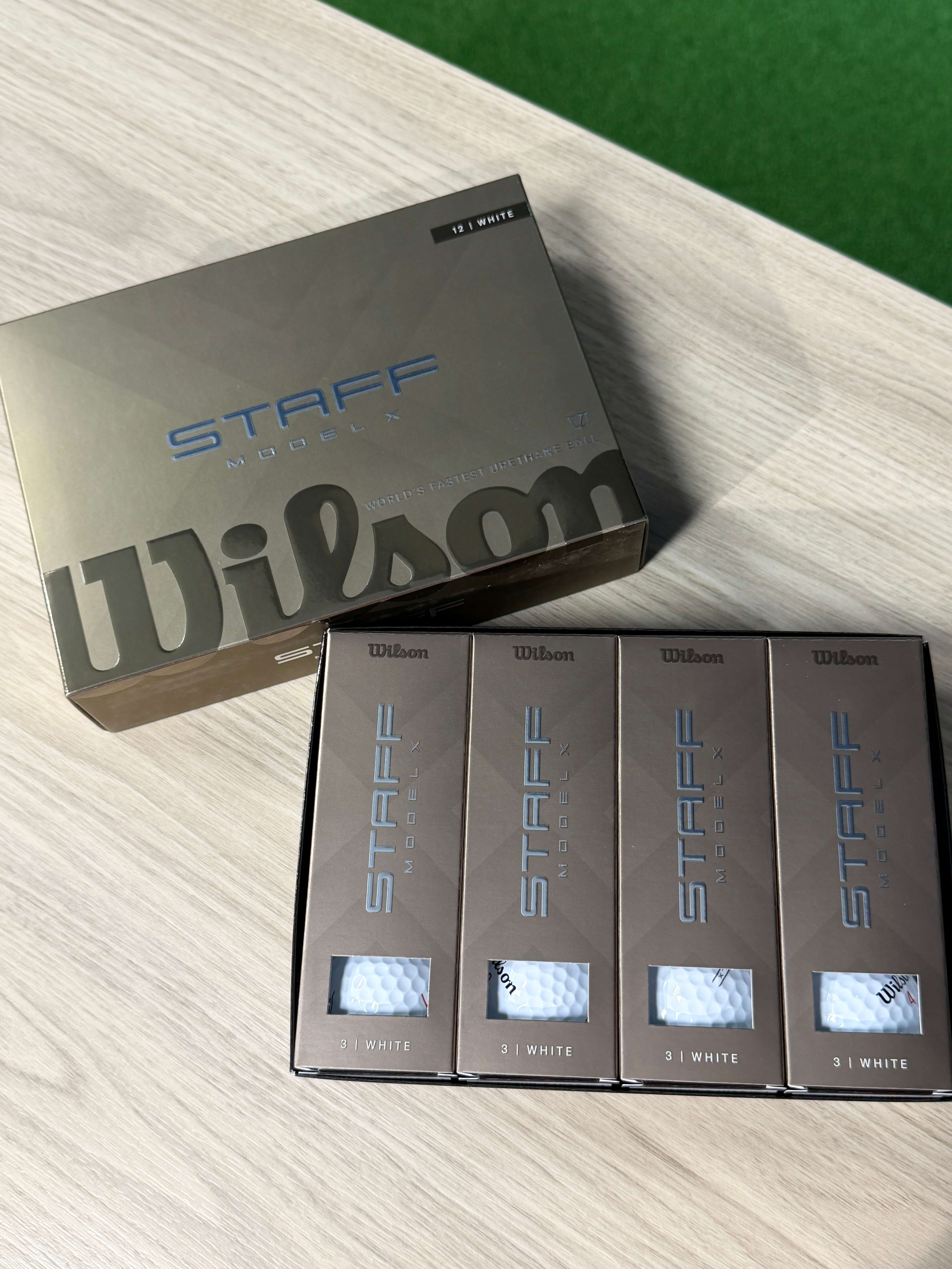 Karratha Indoor Golf Wilson Staff Model X Golf Balls White