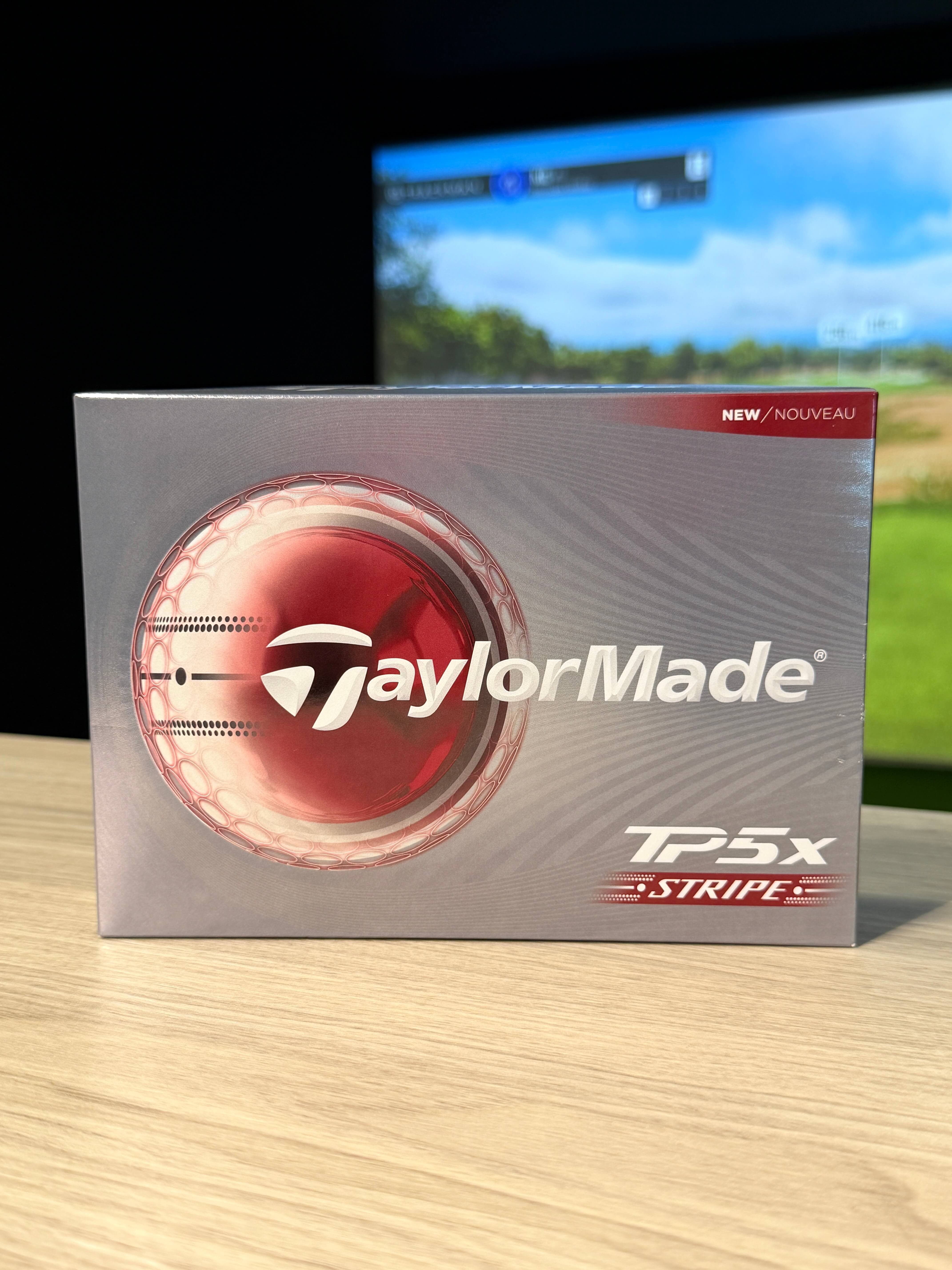 Karratha Indoor Golf TaylorMade TP5x Stripe Golf Balls