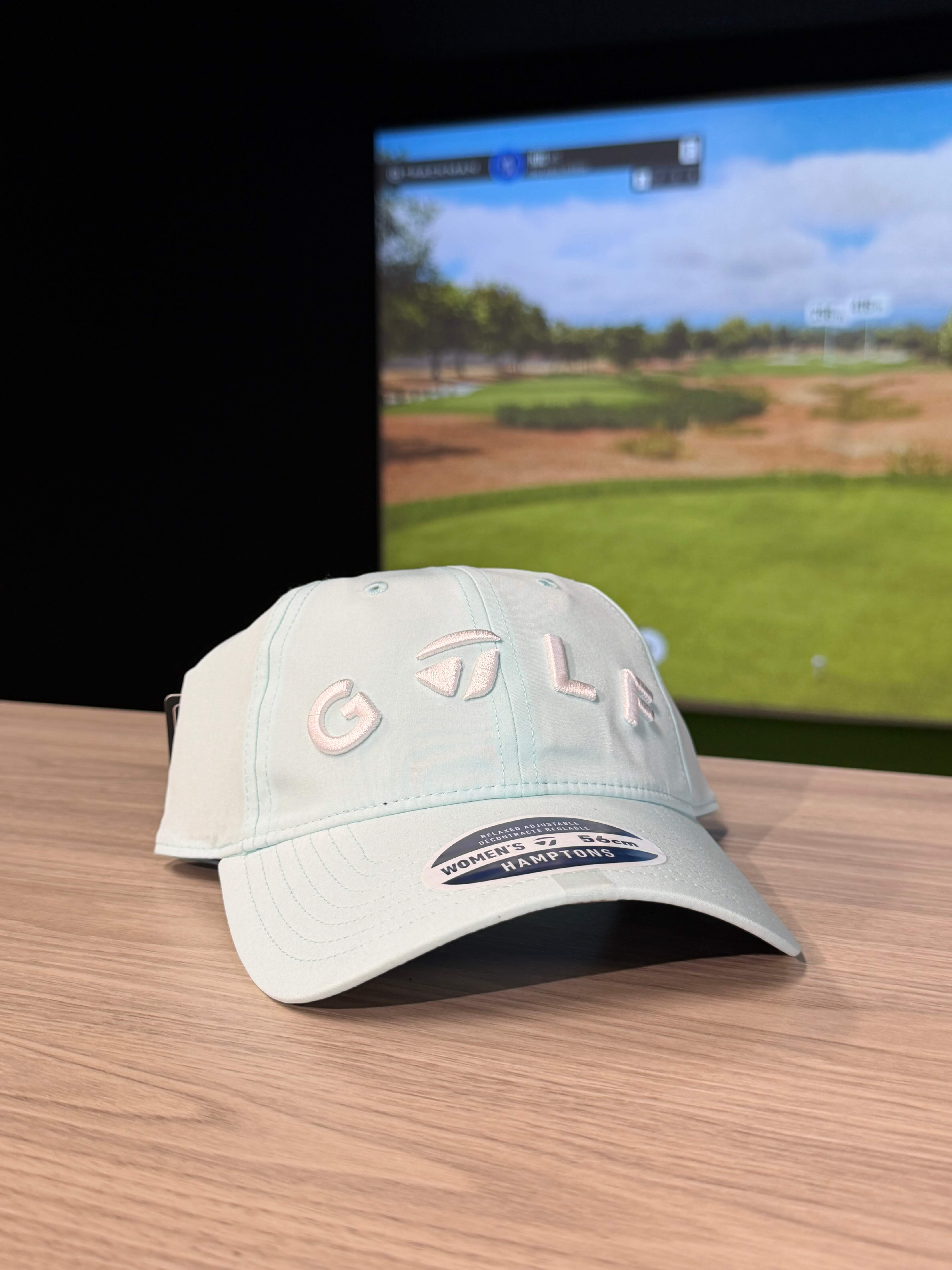 Karratha Indoor Golf TaylorMade Women's Hamptons Golf Hat Teal