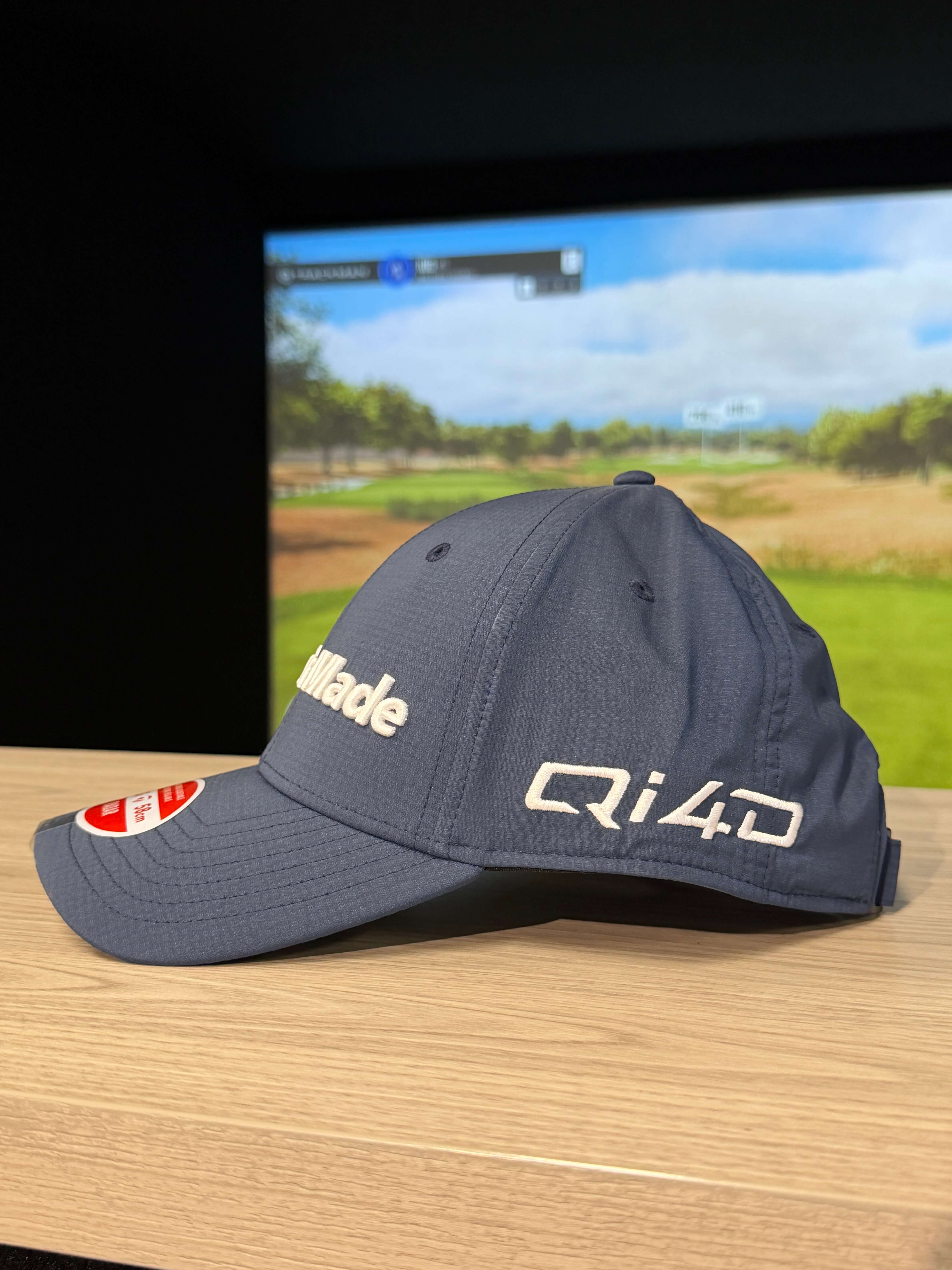 Karratha Indoor Golf TaylorMade Tour Preferred Radar Qi4D Hat Navy