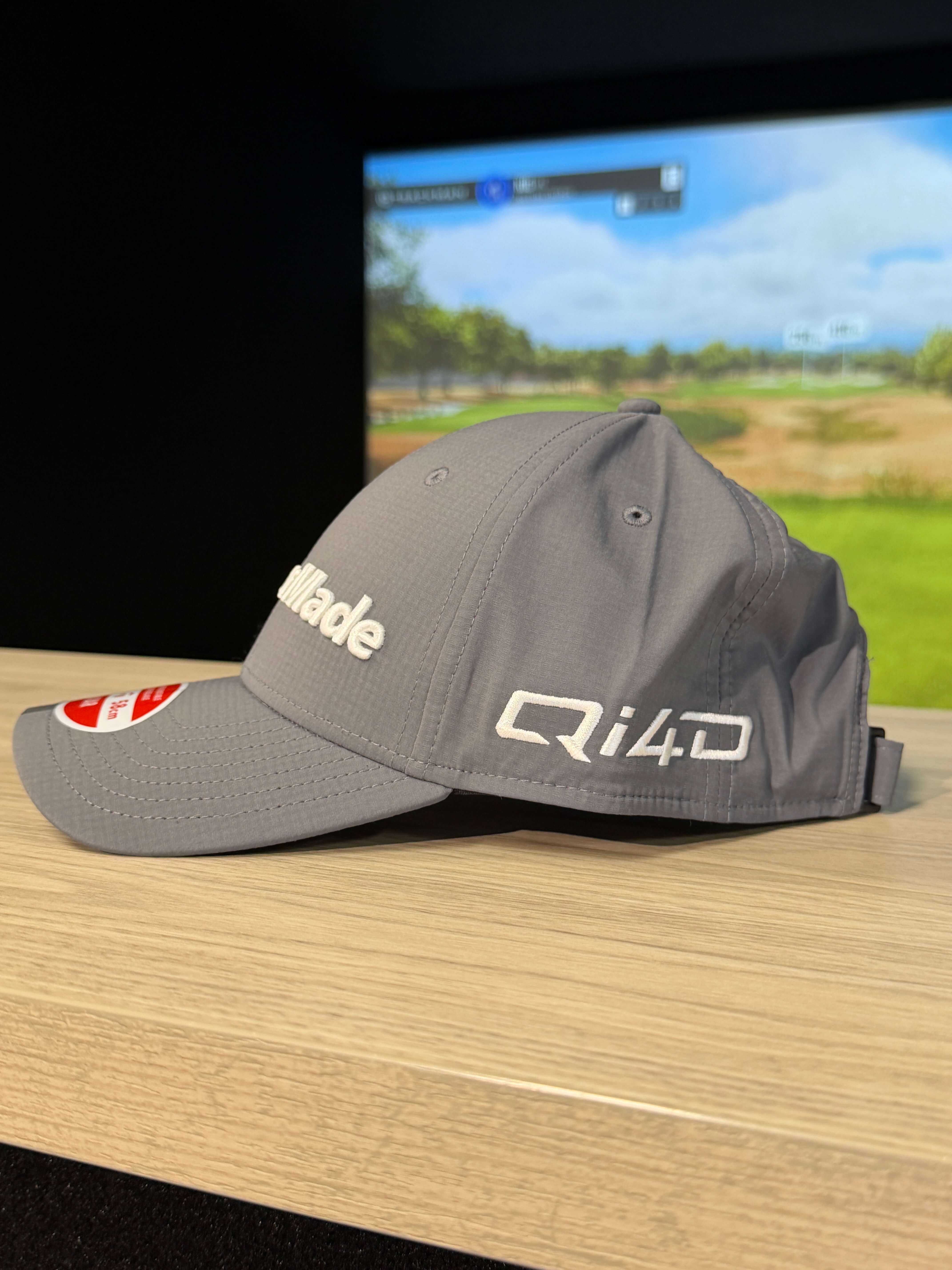 Karratha Indoor Golf TaylorMade Tour Preferred Radar Qi4D Hat Grey