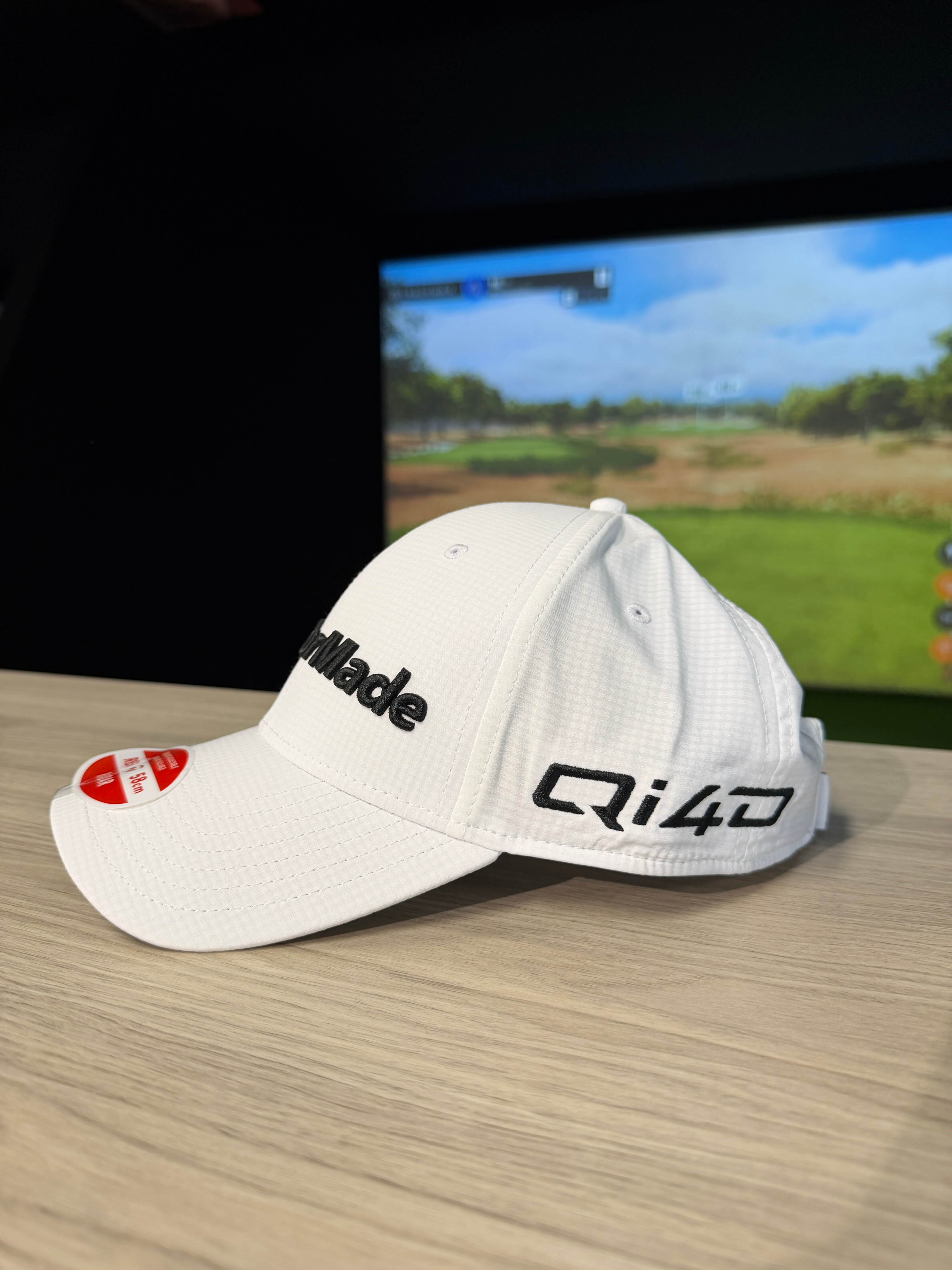 Karratha Indoor Golf TaylorMade Tour Preferred Radar Qi4D Hat White
