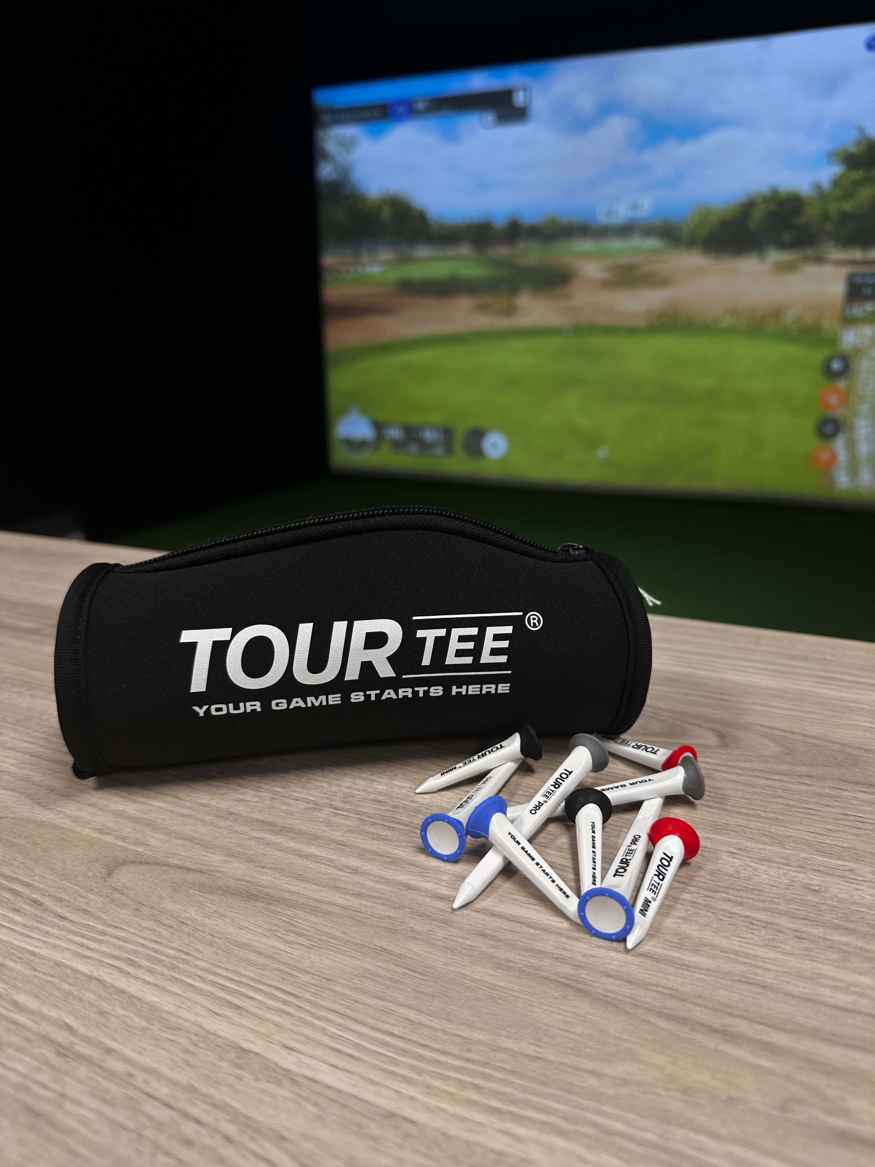 Karratha Indoor Golf Tour Tee FlexiCase Plus High Launch Pack