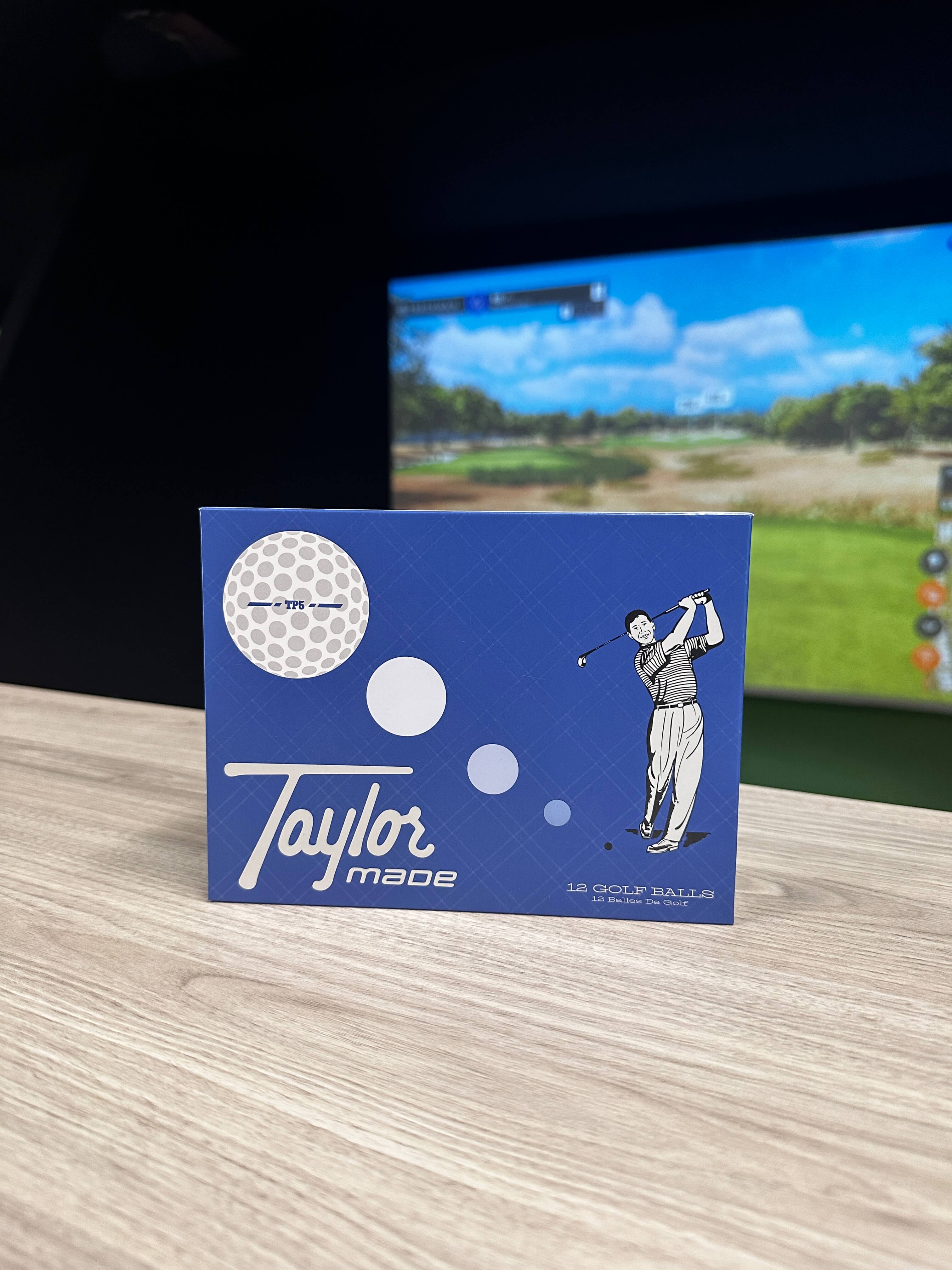 Karratha Indoor Golf TaylorMade TP5 Heritage Golf Balls