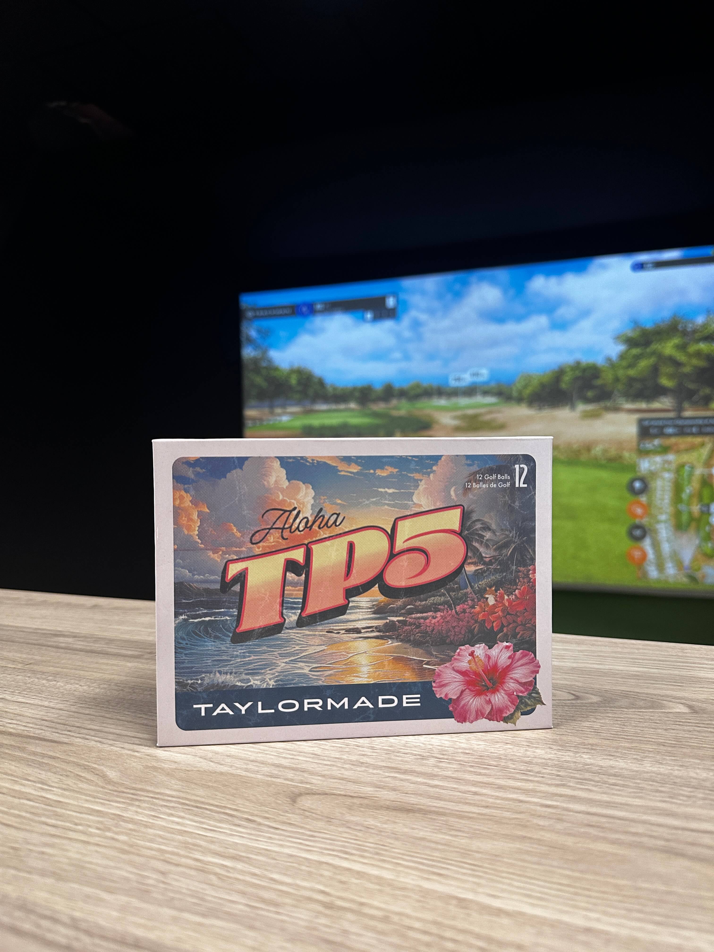 Karratha Indoor Golf TaylorMade TP5 pix Island Time Golf Balls