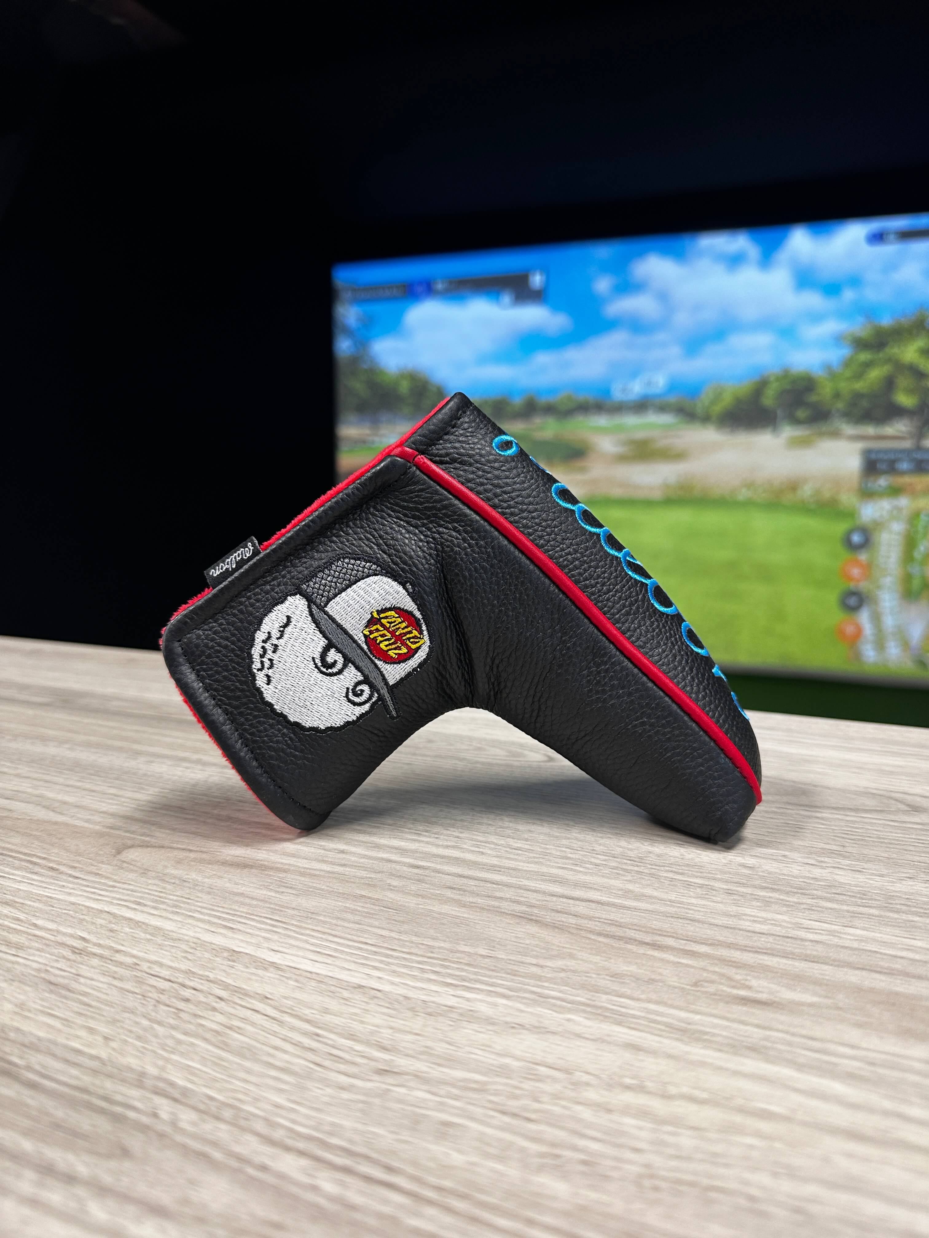 Karratha Indoor Golf Malbon x Santa Cruz Blade Putter Cover