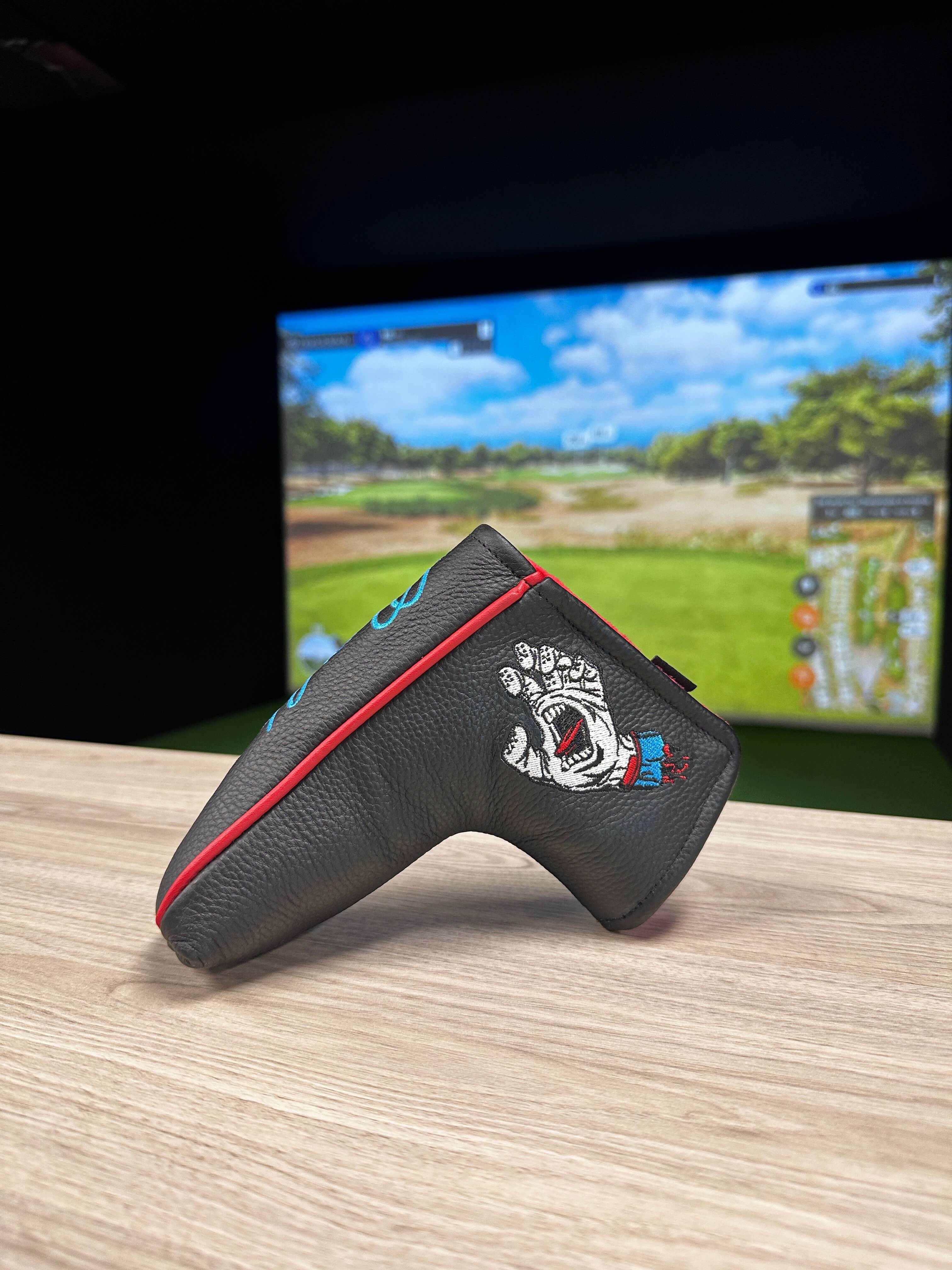 Karratha Indoor Golf Malbon x Santa Cruz Blade Putter Cover