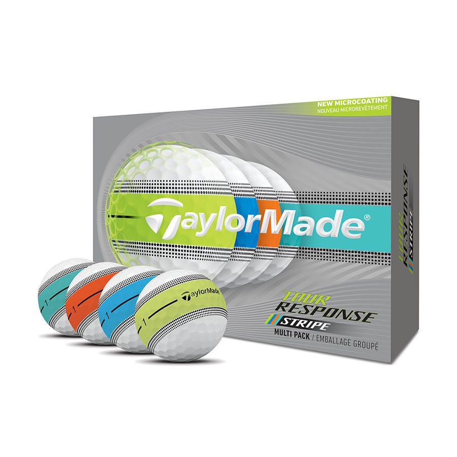 Karratha Indoor Golf TaylorMade Tour Response Stripe Multi Pack Golf Balls