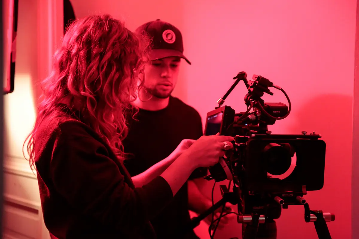 Tournage aux studios de Martigues - Les ateliers de l’image et du son