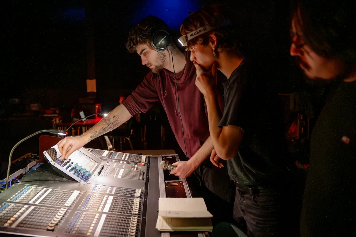 Tournage aux studios de Martigues - Les ateliers de l’image et du son