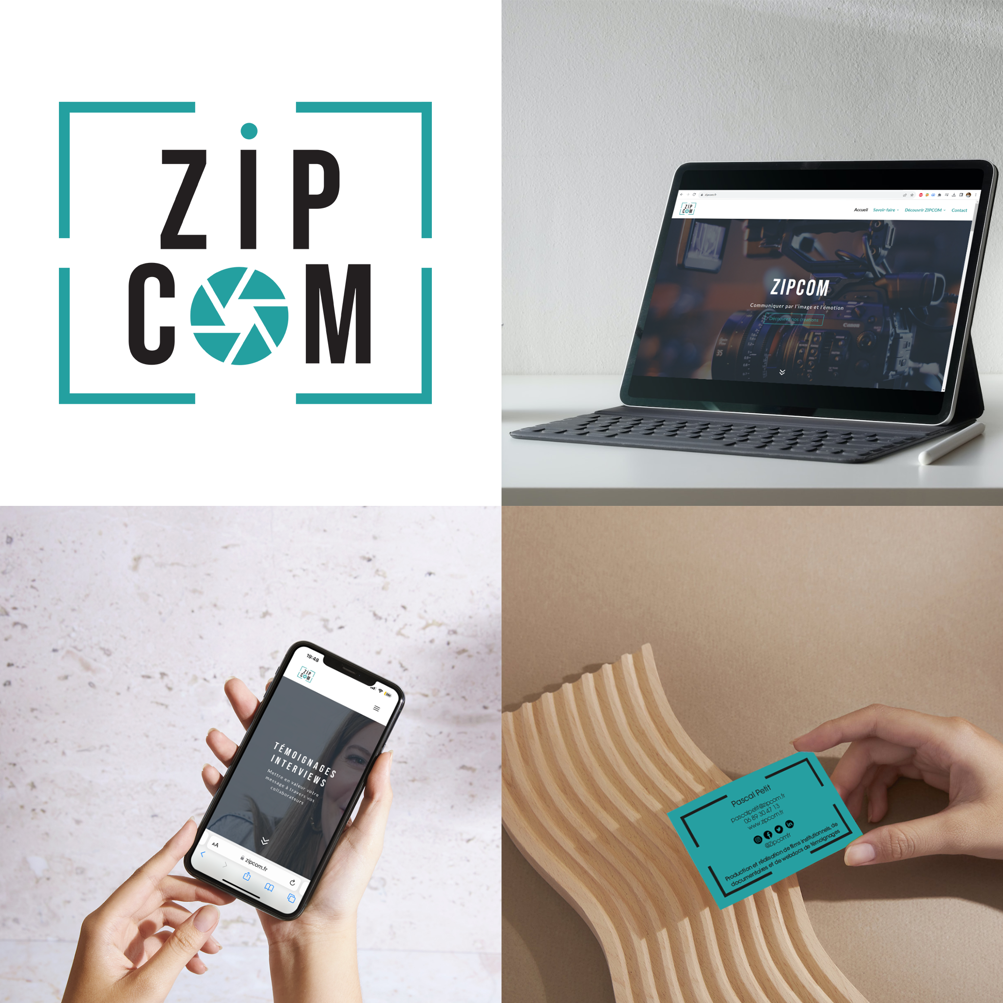 Maquette Zipcom