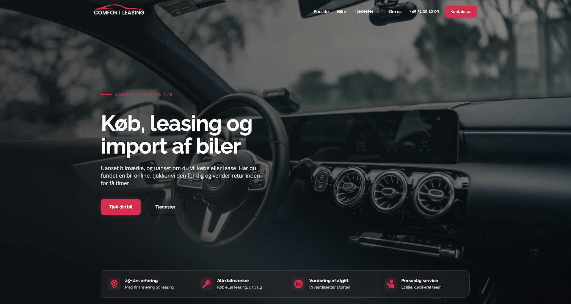 Forside – Comfort Leasing