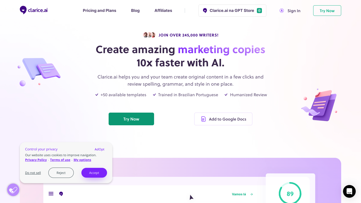 clarice.ai logo