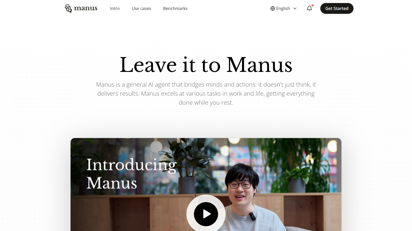 Manus AI logo
