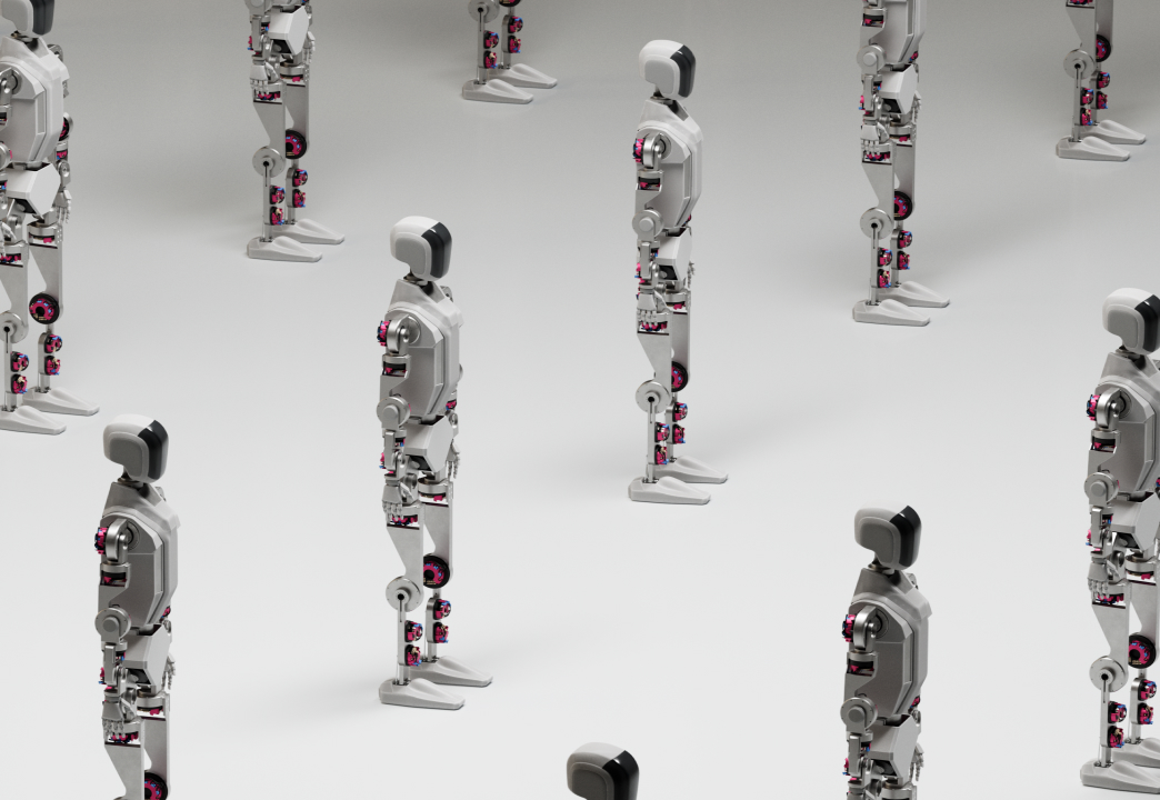 Fleet of humanoid robots