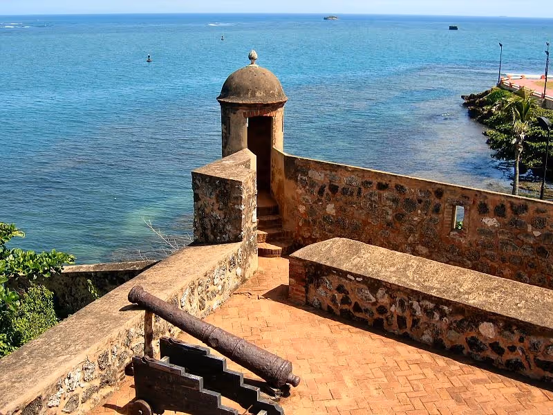 Puerto Plata coastline and city