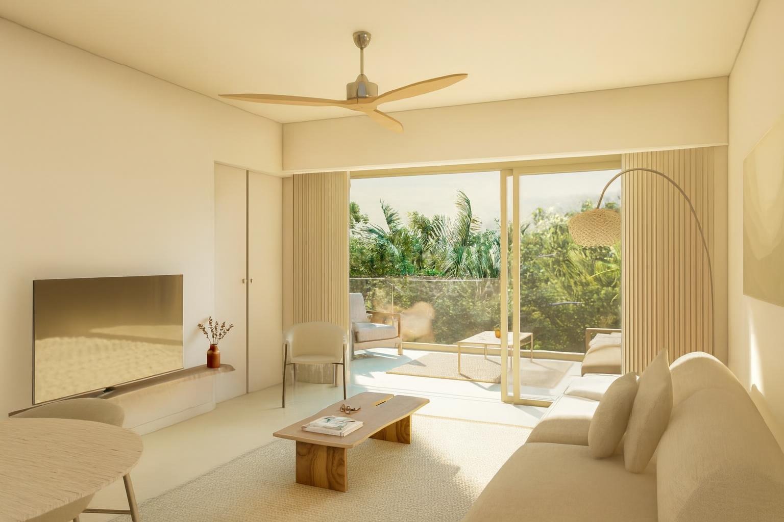 Modern 2-Bedroom Apartment with Pool View in Encuentro  9