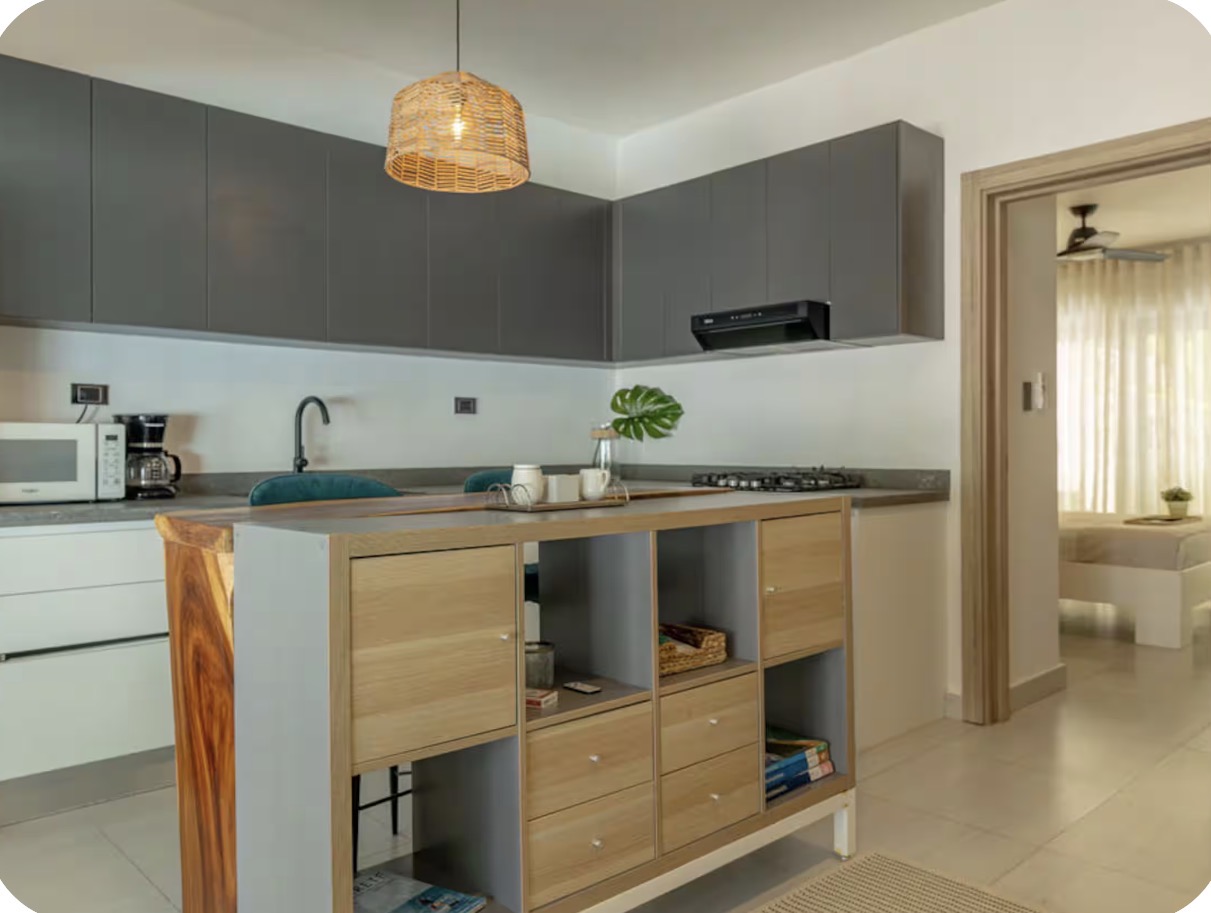 Condo for rent encuentro cabarete dominican republic walk to the beach 4