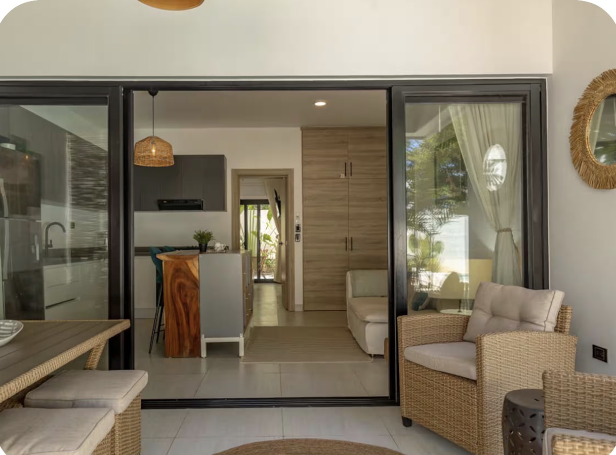 Condo for rent encuentro cabarete dominican republic walk to the beach 5
