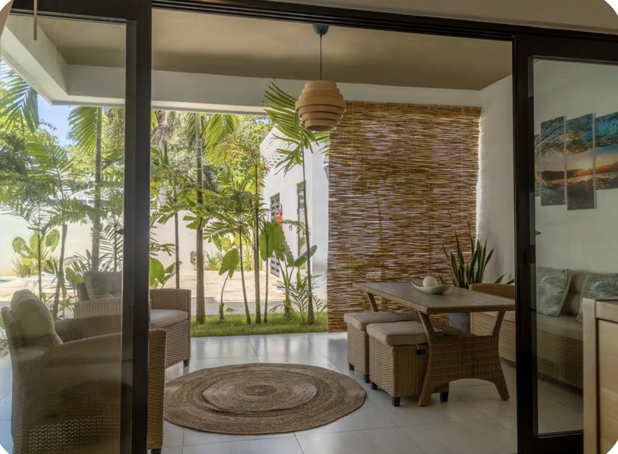 Condo for rent encuentro cabarete dominican republic walk to the beach 7