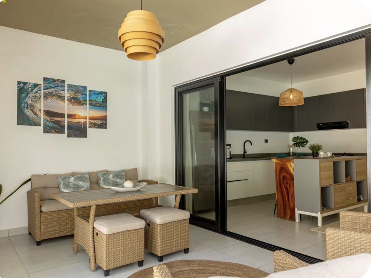 Condo for rent encuentro cabarete dominican republic walk to the beach 2