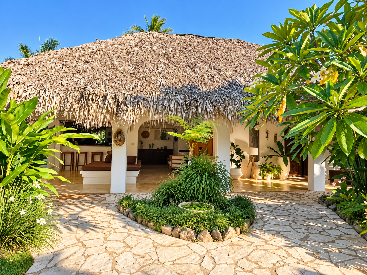 3-Bedroom Villa with Large Tropical Garden in Las Terrenas