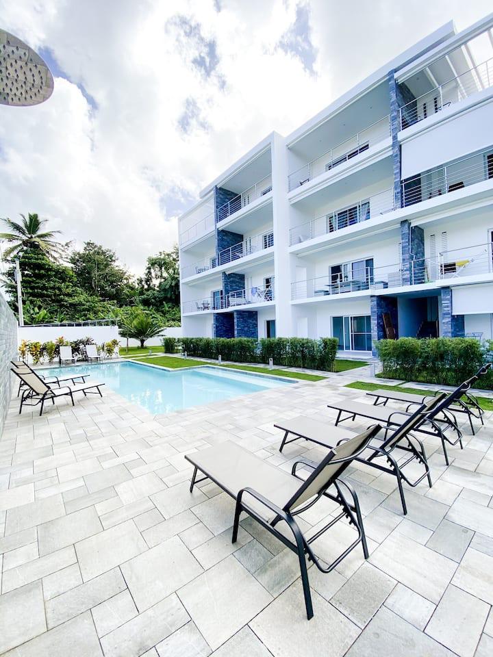One-Bedroom Condo in El Pueblecito, Las Terrenas