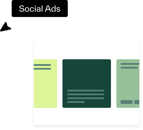 Social Ads example images