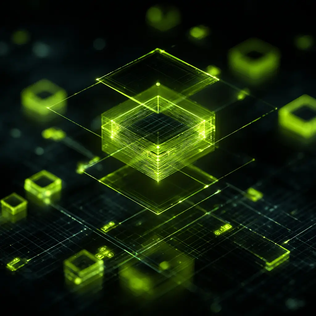 Palazzi futuristici con molti dettagli