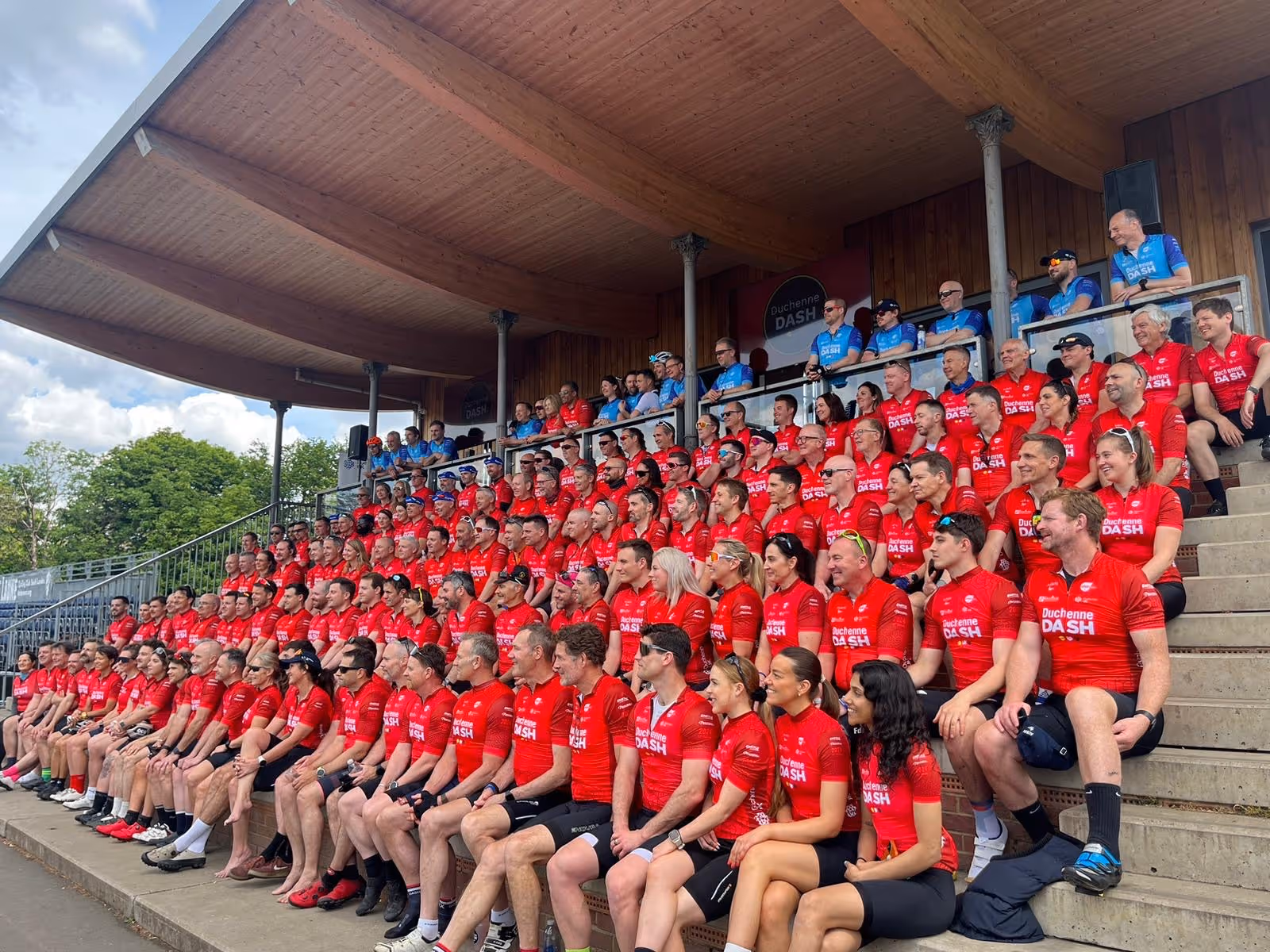 150 riders set off from Herne Hill