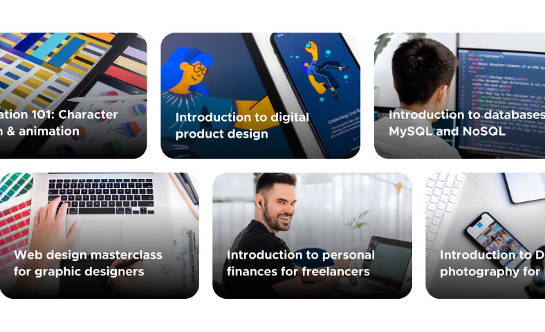 More Than 500 Courses - eLearner X Webflow Template