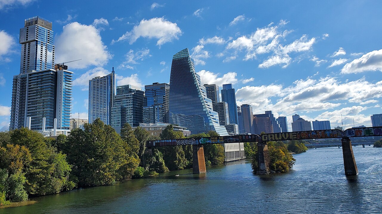 View of Austin, Texas; image attribution Wikipedia