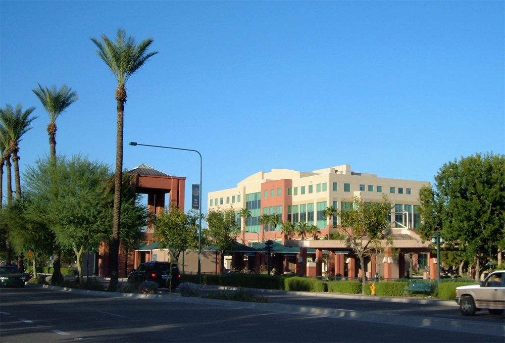 image of downtown Chandler, Arizona; image attribution Wikimedia Commons