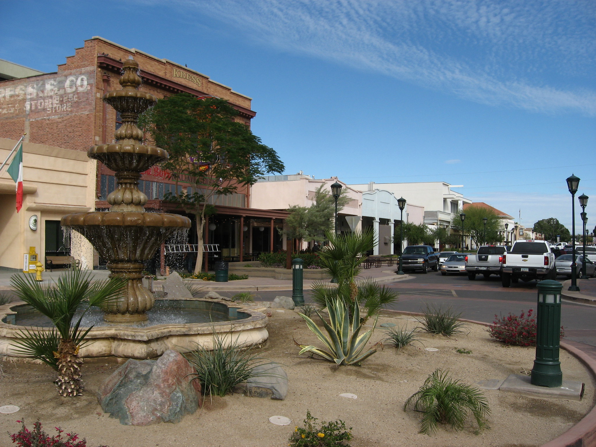 view of Downtown Yuma, Arizona; image attribution Ken Lund via Flickr