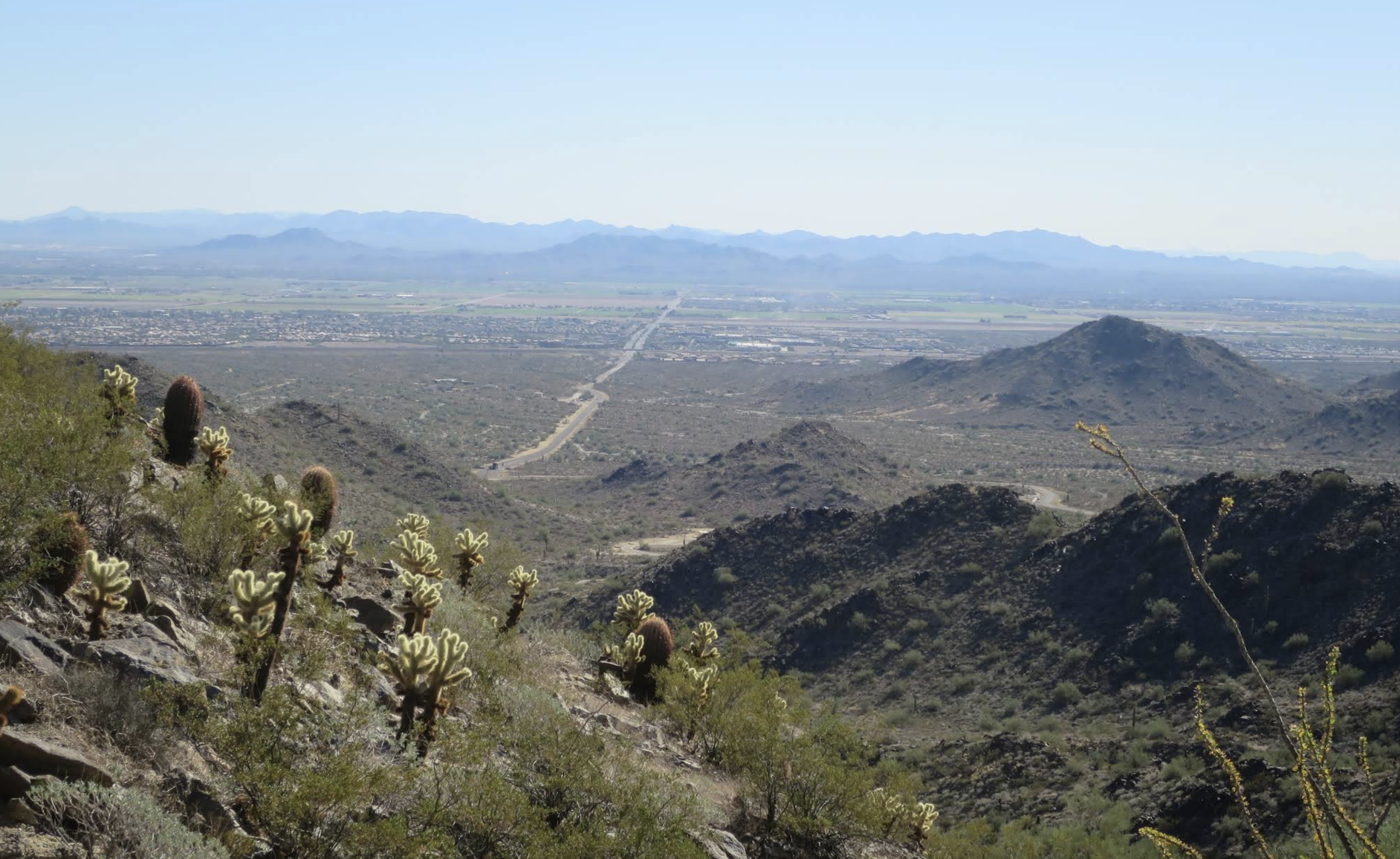 photo of Buckeye, Arizona community taken from Skyline Regional Park