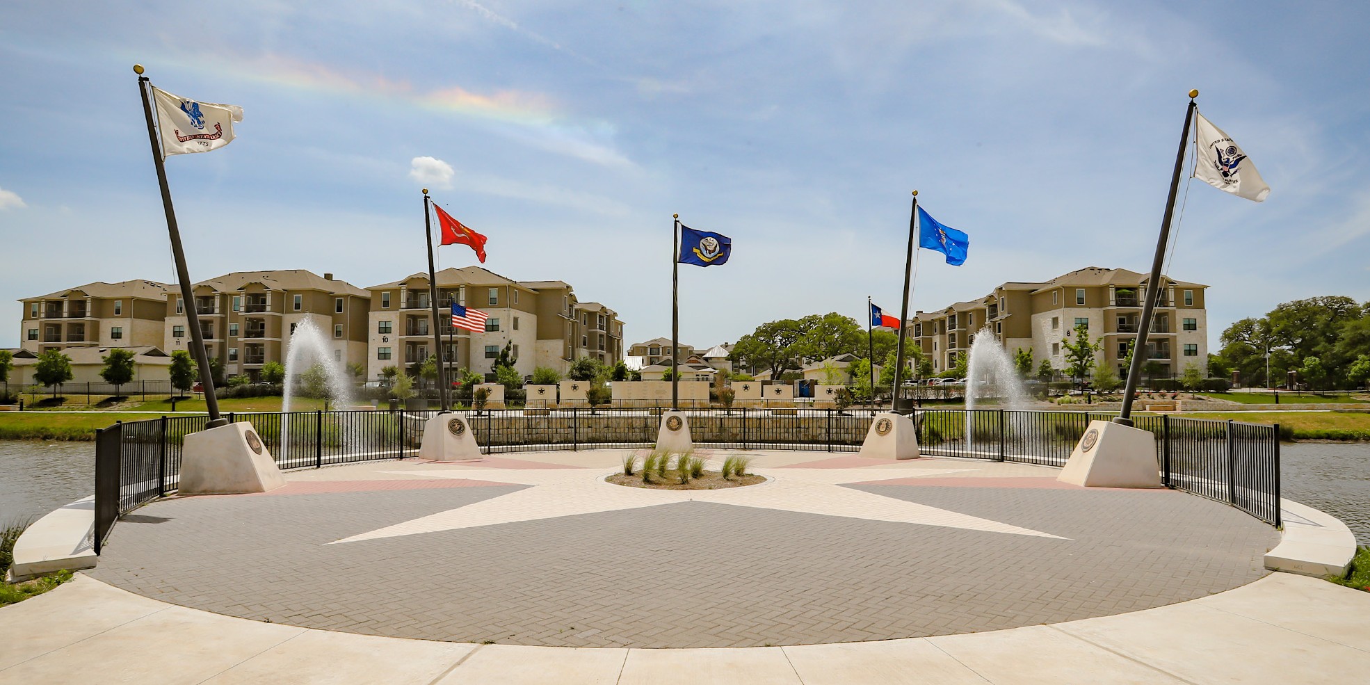photo of Veterans Park in Leander, TX; photo attribution City of Leander via LinkedIn